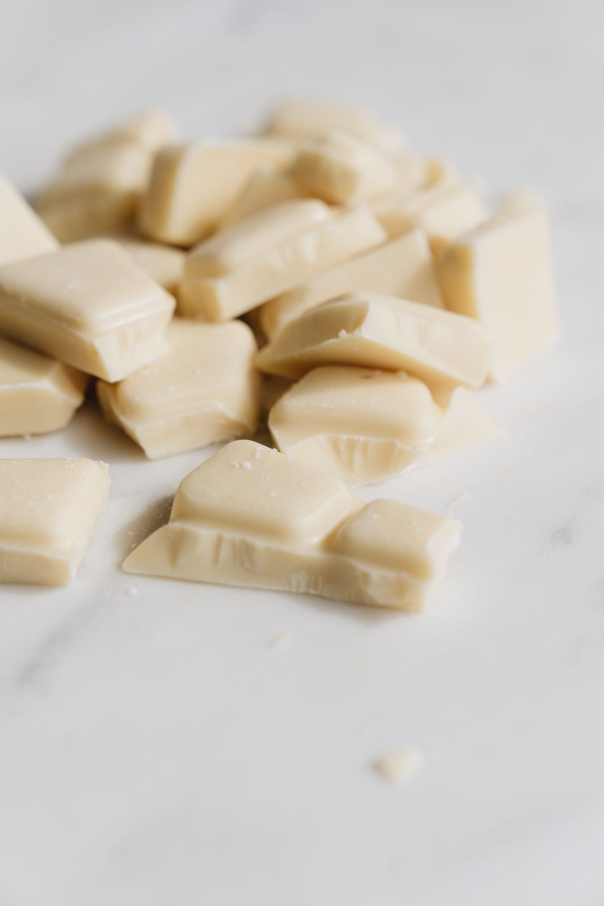 Milk chocolate pieces for article comparing sweeteners
