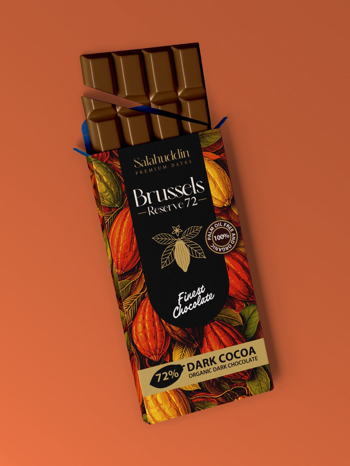 Brussels Reserve 72 — Organic Dark Chocolate (75g)